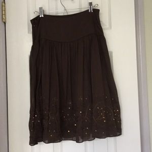 Beautiful skirt with detailing in the bottom